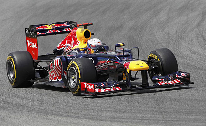 Sebastian Vettel reserv neumticos para la carrera en la Q3 y partir desde la sptima posicin de la parrilla.