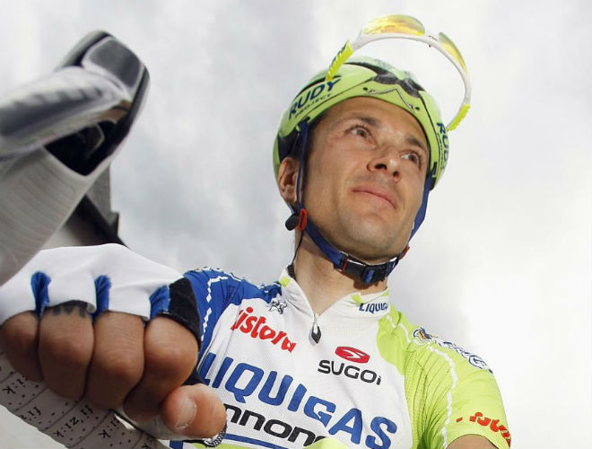 Ivan Basso es, junto a 'Purito', Hesjedal y Scarponi, uno de los grandes favoritos a llevarse el Giro de Italia 2012.