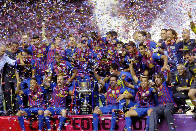 Con este trofeo, se acaba la trayectoria de Josep Guardiola al frente del Barcelona. La ms exitosa en la historia del club.