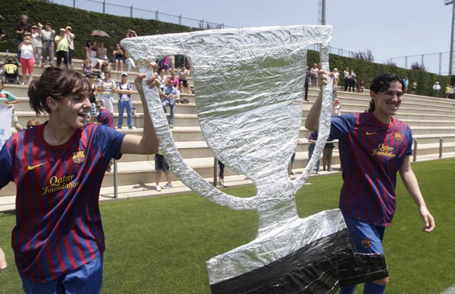 El Barcelona apost por reforzar la seccin femenina del club para conseguir que creciera. Despus de ganar la Copa de la Reina la temporada pasada, este ao se ha llevado de momento la Liga.