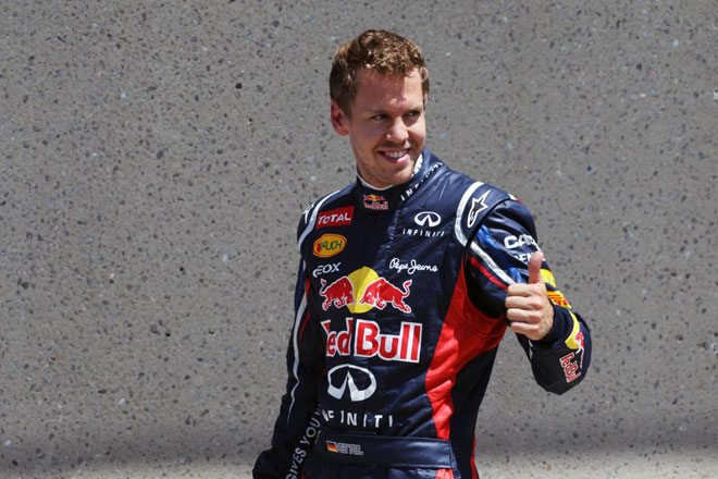 Sebastian Vettel logr en Montreal la segunda pole de la temporada. La primera fue en Bahrin.