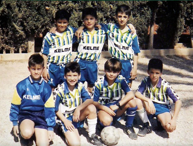 El Kelme, ya desaparecido, fue uno de los clubes de cantera ms importantes de Alicante. Juanfran Torres, ahora internacional, ha sido su futbolista con mayor palmars.