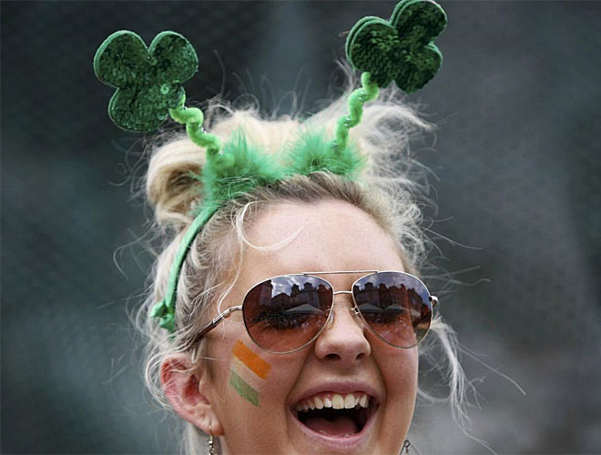 Los aficionados irlandeses tambin animaron a su seleccin hasta el ltimo momento. Poco import que ya estuvieran eliminados.