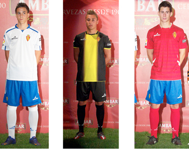 El Real Zaragoza y Mercury han presentado esta maana las equipaciones que el equipo aragons vestir durante la temporada 2012/13. A partir de esta temporada, se recupera el escudo clsico del Real Zaragoza para todas las equipaciones oficiales del Club.