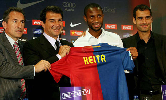 Seydou Keita has announced that he won't be staying at the FC Barcelona next season. The Malian midfielder leaves after four years at the Spanish club, having won a total of 14 titles.