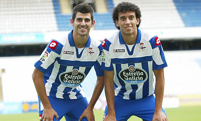 Nelson Oliveira y Roderick fueron presentados como nuevos jugadores blanquiazules.