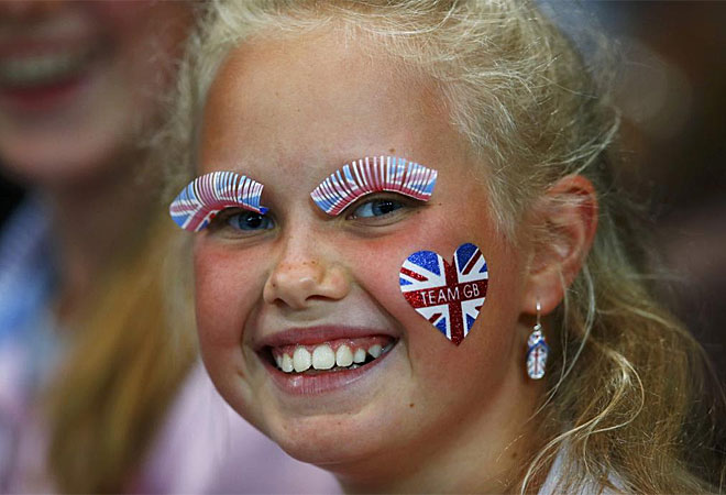 Los londinenses se estn volcando con los Juegos Olmpicos.