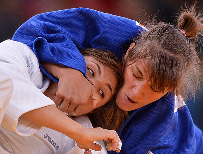 La judoka espaola no pudo con la hngara Hedvig Karakas en primera ronda