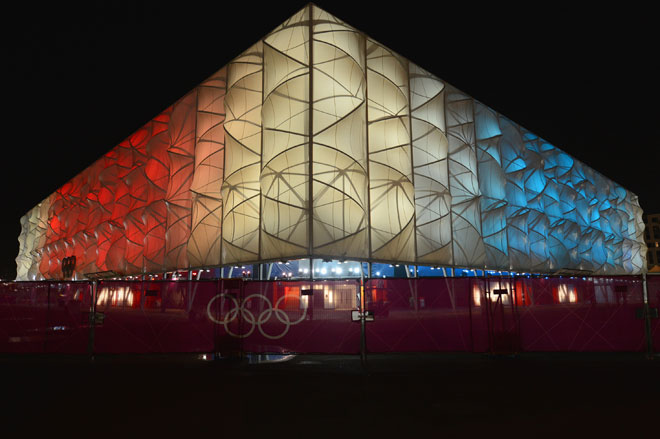 El Olympic Park Basketball Arena, el espectacular pabelln al que acudieron los miembros del Dream Team para animar a sus compatriotas contra Turqua.