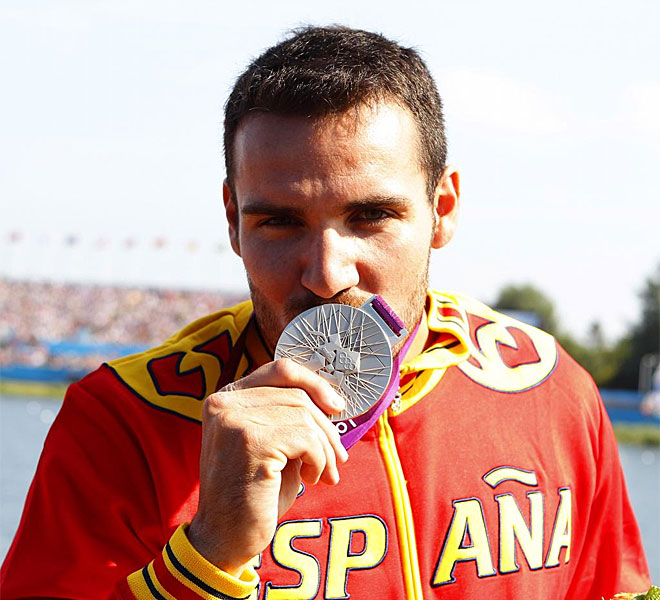 Sal Craviotto logr en Londres una medalla de plata, que se une a la de oro lograda hace cuatro aos en Pekn.