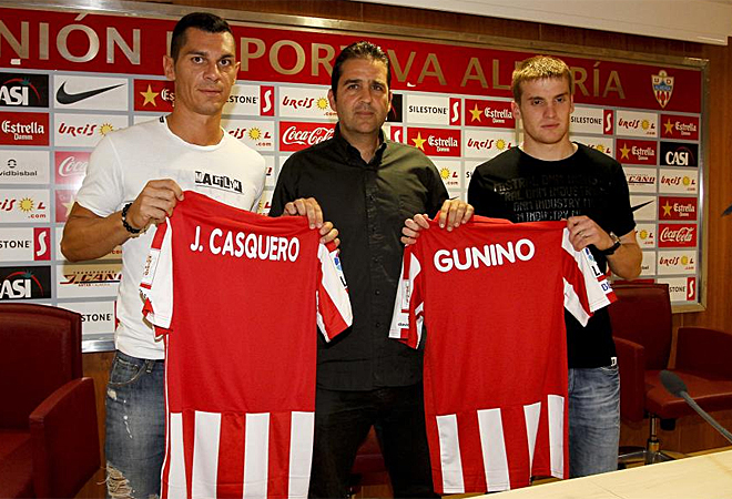 Los arlmerienses se han reforzado con la veterana de Javier Casquero y con el uruguayo Adrin Gunino.