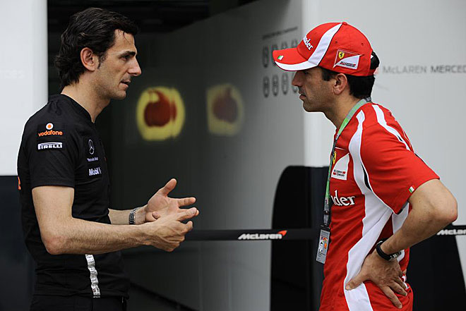 Charlando con Marc Gen la temporada pasada. Dos pilotos probadores de las escuderas ms prestigiosas (McLaren y Ferrari).