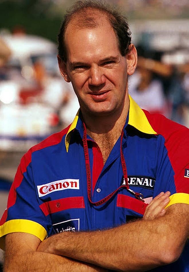 Adrian Newey, Williams. GP de Japn el 25 de octubre de 1992.