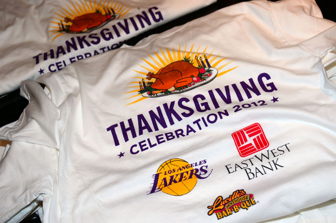 Los Lakers ya estn preparando el Da de Accin de Gracias.