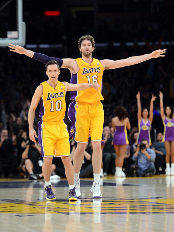 Las lesiones de Pau Gasol y Steve Nash coincidieron con el peor momento de los Lakers en lo que va de temporada. Ahora que han vuelto parece que los angelinos han encontrado la dinmica y el camino hacia la victoria.