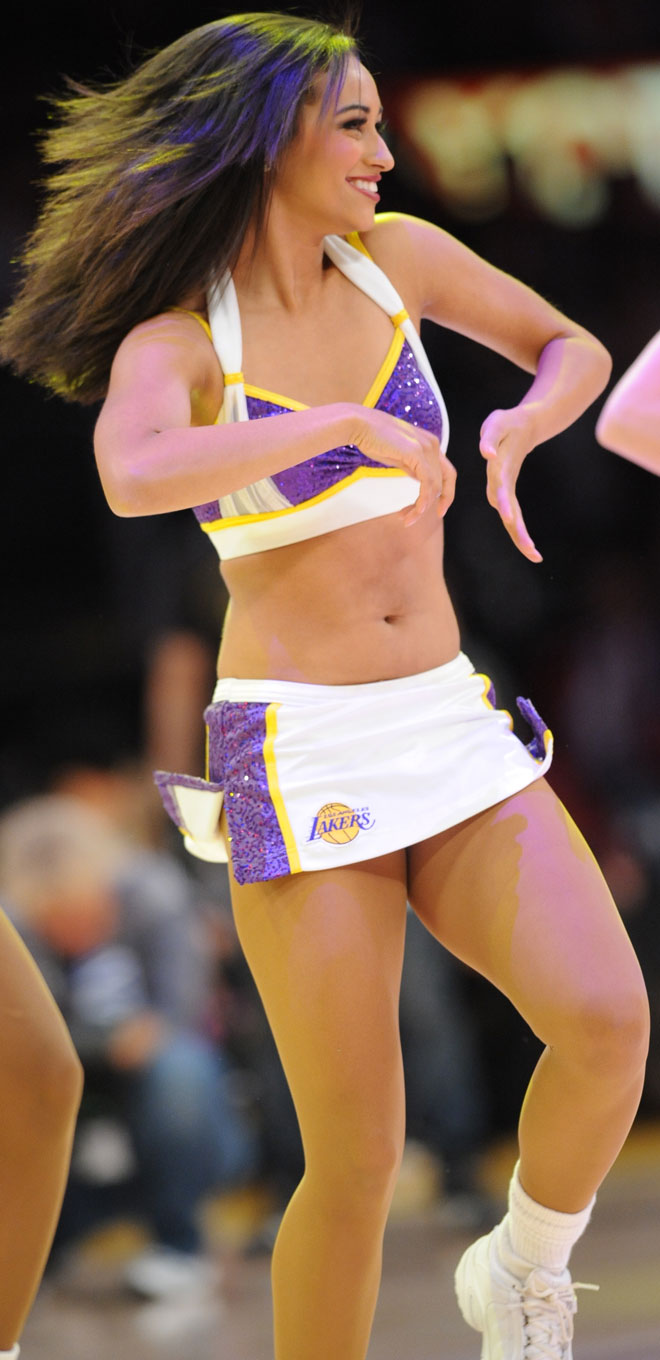 Las Laker Girls forman parte de la iconografa de la NBA y son todo un smbolo para los Lakers.