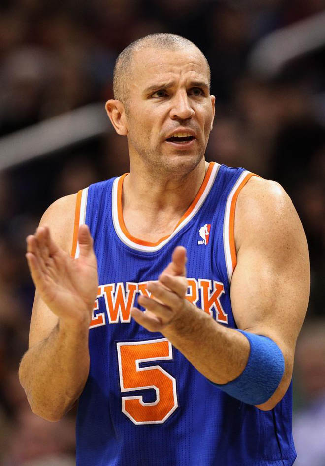 Jason Kidd. Se convierte en un base cuarentn (23 de marzo de 1973) en su primer ao en los Knicks. Uno de los mejores bases de la NBA.