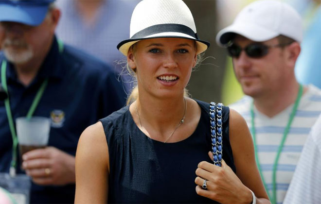 Una vez ms, la tenista Caroline Wozniacki, volvi a acompaar a su novio Rory McIlroy.