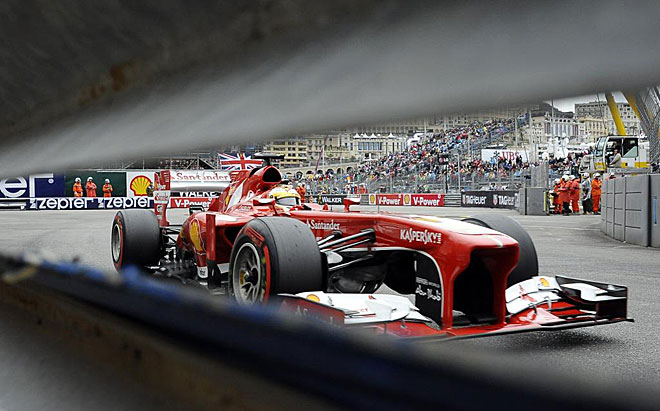 Fernando Alonso no tuvo su mejor da y partir desde la sexta posicin de la parrilla. Las condiciones de la pista no beneficiaron al piloto espaol.