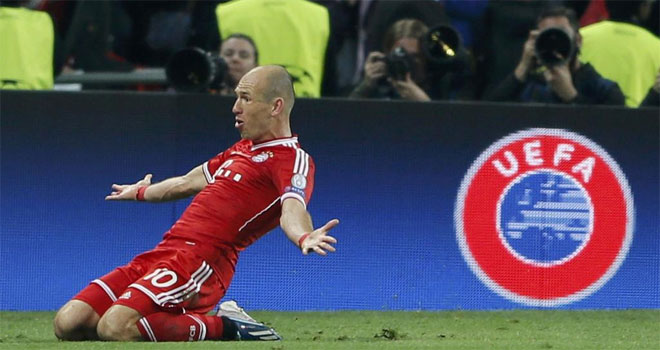El ftbol le deba una a Arjen Robben.