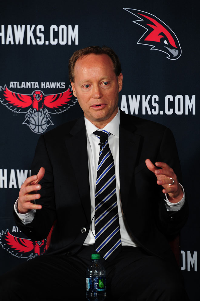 Mike Budenholzer, nuevo entrenador de los Atlanta Hawks.