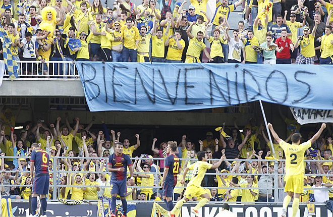 El Villarreal venci al Barcelona B en un desplazamiento espectacular de los aficionados amarillos.