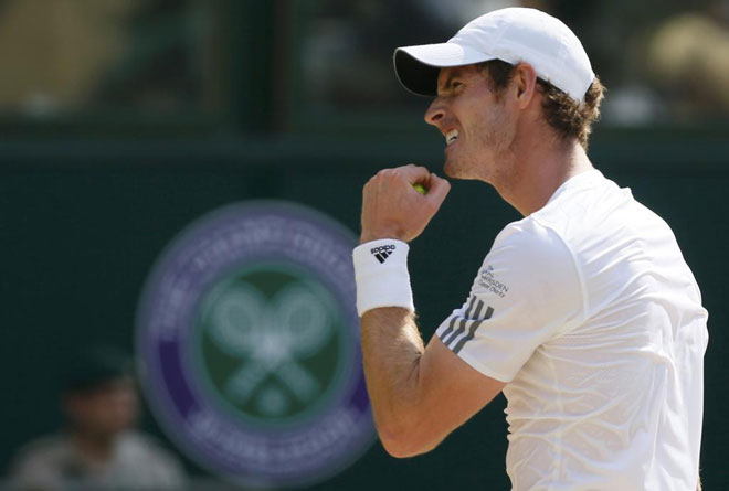 Andy Murray demostr durante las ms de tres horas que dur la final de Wimbledon ante Novak Djokovic que estaba jugando por un pas entregado desde la primera hasta la ltima pelota.