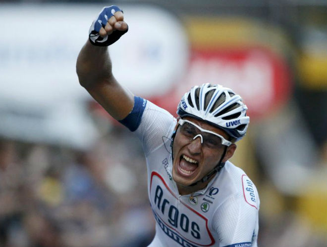 Marcel Kittel gan en Pars su cuarta victoria de etapa en el Tour de 2013 demostrando ser el sprinter ms en forma del pelotn.