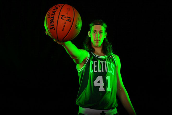 Con un aspecto de inconformista y luchador, Olynyk llega a los Celtics repleto de ambicin.