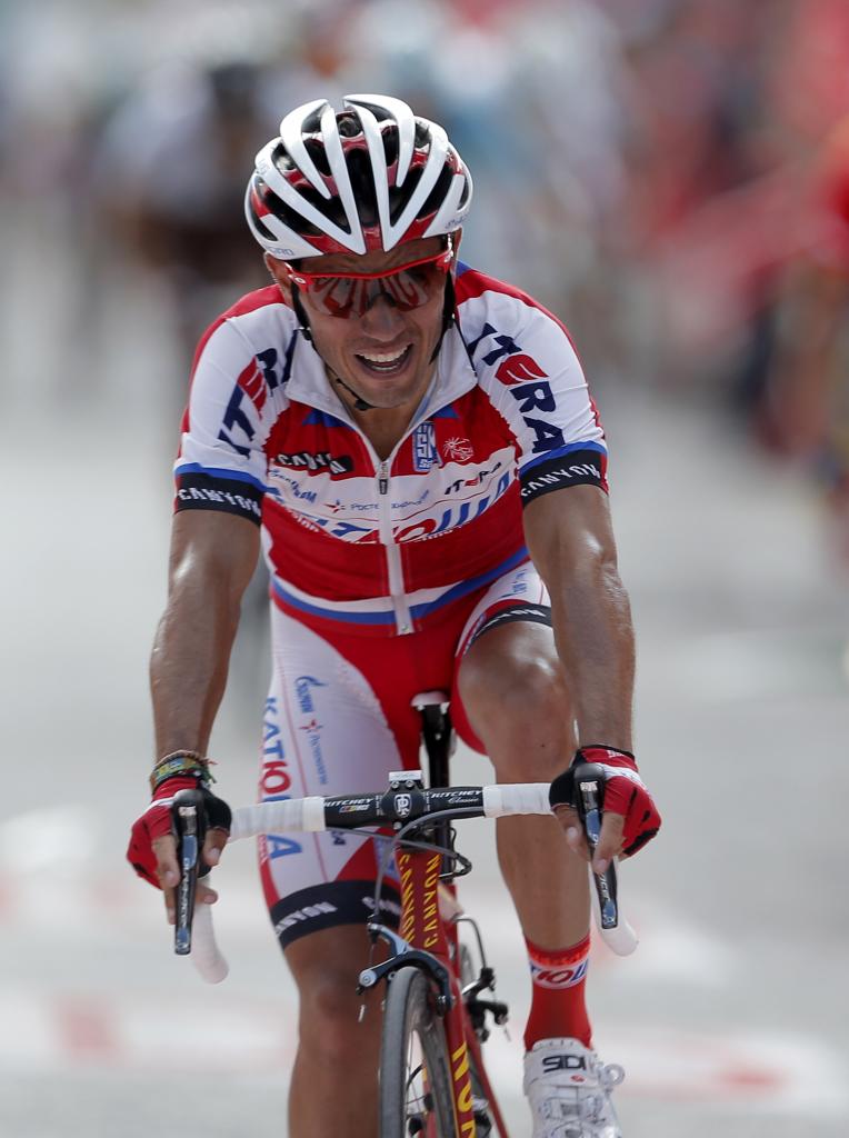 'Purito' fue tercero en la etapa y poco a poco va rascando tiempo a los favoritos y escalando posiciones en la general.
