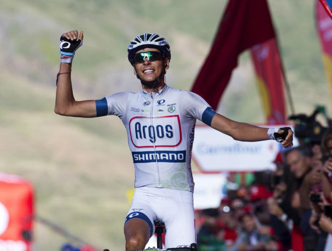Barguil sum en Formigal su segundo triunfo en esta Vuelta tras el conseguido en Castelldefels.