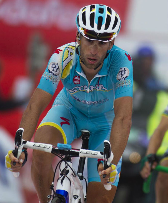 Nibali fue el que ms atac en el Angliru pero nunca pudo dejar a Horner y al final termina segundo en la Vuelta.