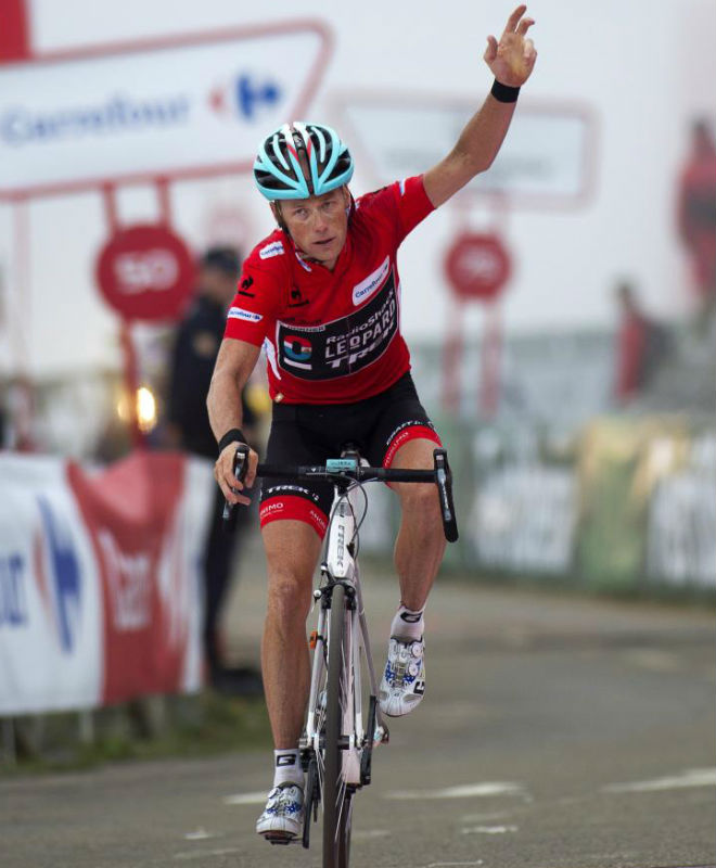 Horner supo esperar su momento y atac en los ltimos kilmetros para dejar sentenciada la Vuelta a Espaa 2013.