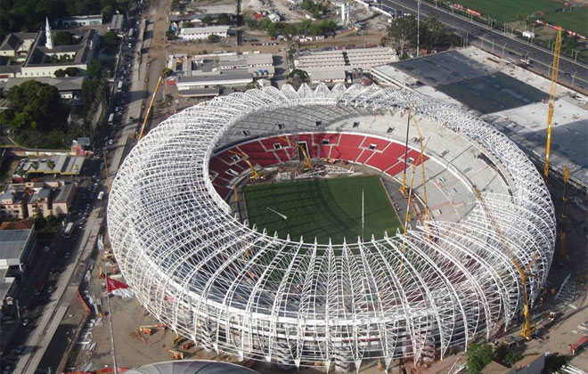 Es uno de los emblemas de Porto Alegre y est siendo remodelado para el Mundial de Brasil. Tendr una capacidad de cerca de 49.000 espectadores.
