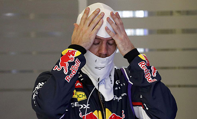 Vettel se qued fuera de la Q3 por primera vez desde 2012 y no quedaba tan mal en parrilla desde 2009.