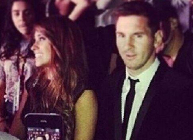 Messi acudi con su pareja a ver el concierto de Beyonc en Barcelona.