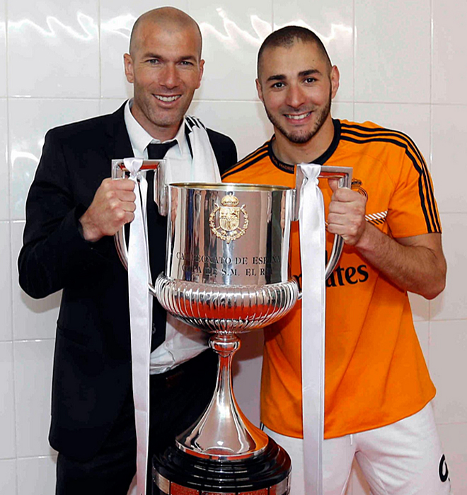 Benzema y Zidane pusieron el acento galo al ttulo.
