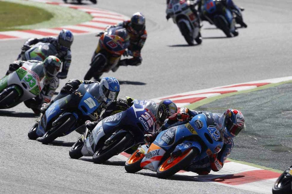 Las mejores imgenes del Gran Premio de Catalua de motociclismo celebrado en el circuito de Montmel.