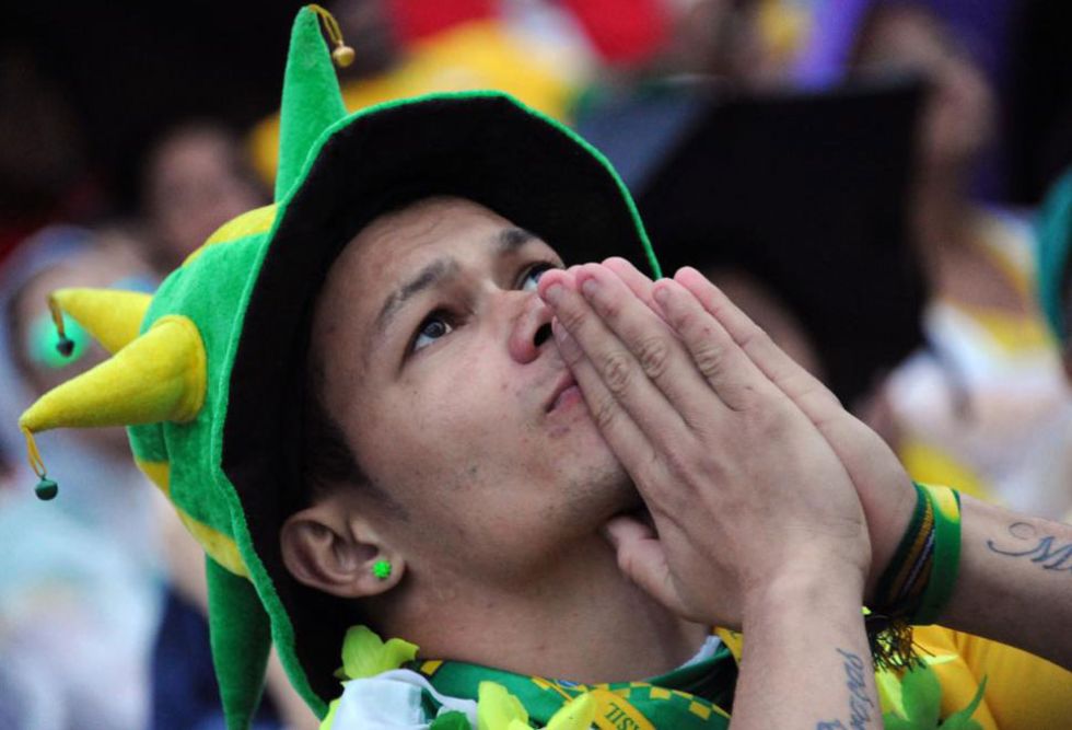 As sufrieron los aficionados brasileos. No lo olvidarn. En su propia casa. Y los alemanes seguan metiendo goles...