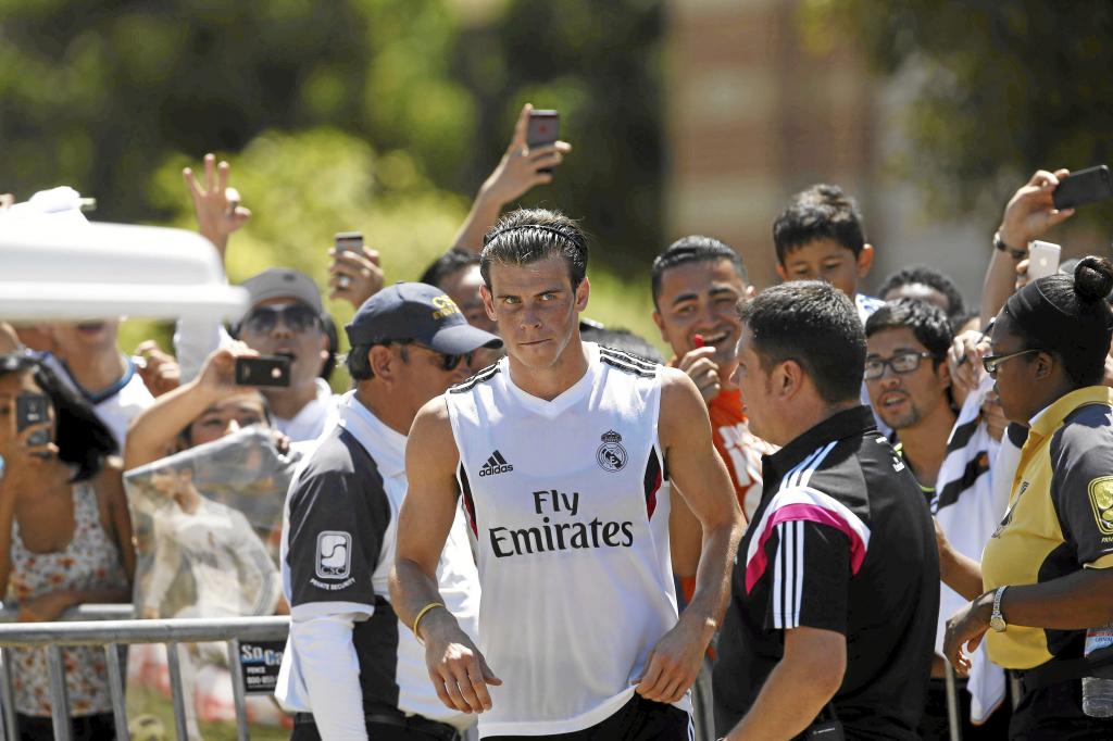Las instantneas de la gira del Real Madrid en Los ngeles.
