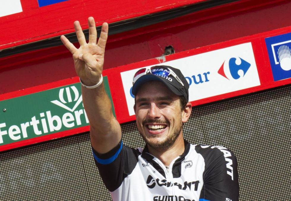 Degenkolb conquist su cuarta victoria de etapa en la presente Vuelta.