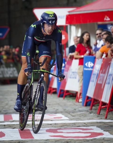 El equipo espaol sum con el triunfo de Malori en la crono de Santiago su tercera victoria en la Vuelta tras la crono por equipos de Jerez y la de Valverde en La Zubia.