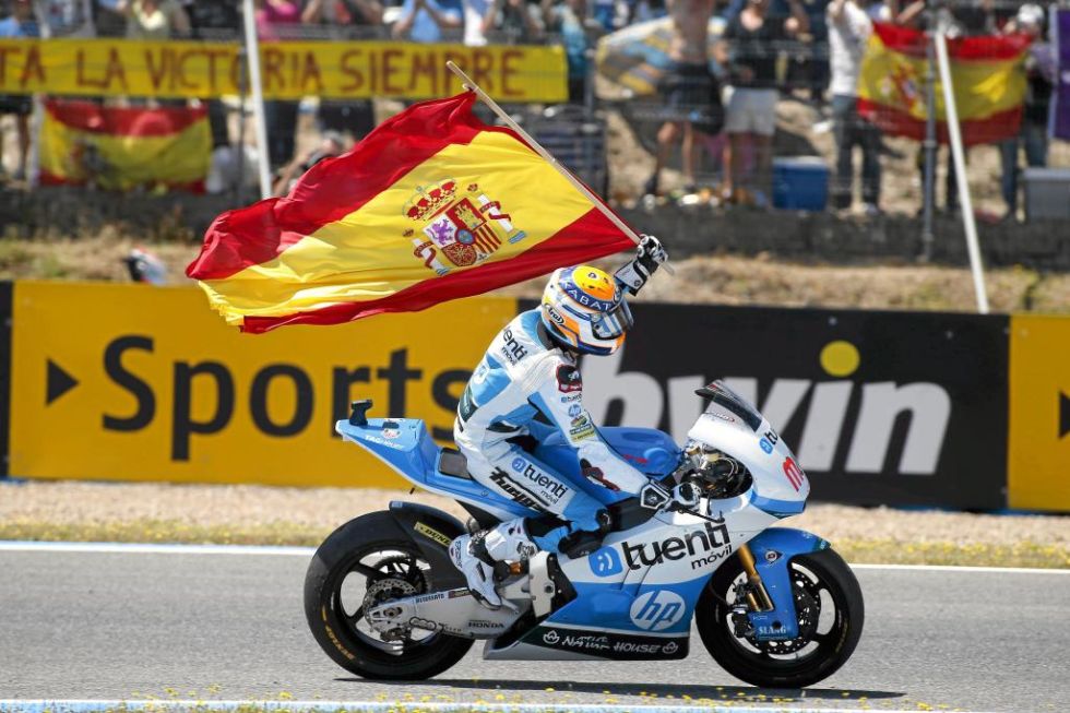 Tito logr su primera victoria en el Mundial en 2013, en Jerez.