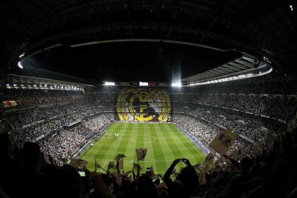 La web Underground Football ha elaborado un rnking con los diez estadios ms llenos del mundo. En segundo lugar se sita el Santiago Bernabu, estadio del Real Madrid, con una asistencia media de 77.117 espectadores esta temporada.