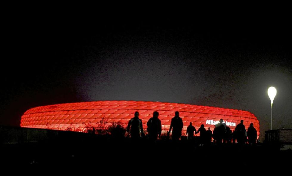 La web Underground Football ha elaborado un rnking con los diez estadios ms llenos del mundo. En quinto lugar se sita el Allianz Arena, estadio del Bayern, con una asistencia media de 71.000 espectadores esta temporada.