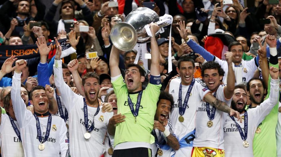 El Real Madrid consigui su dcima Copa de Europa.