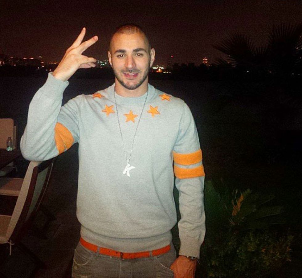 Karim Benzema ya est en Dubai con el fin de descansar esta semana antes de la vuelta al trabajo el da 27.