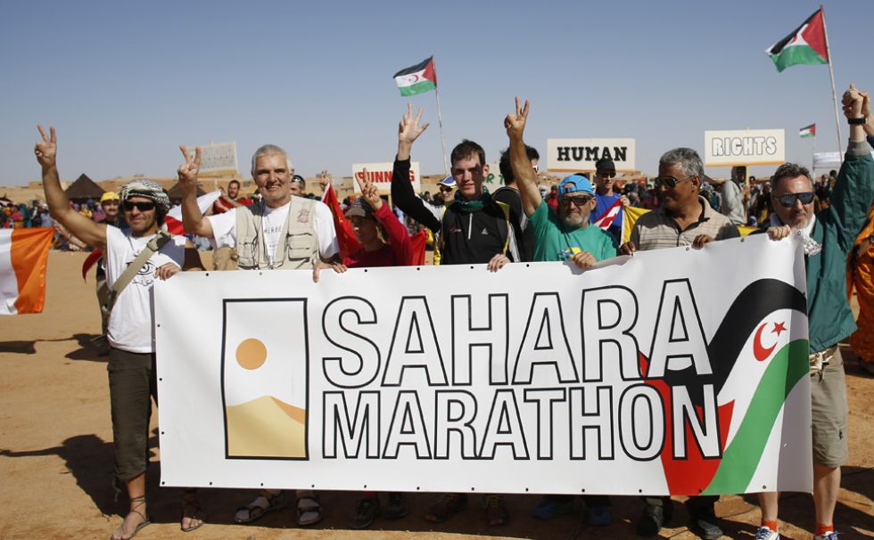 La Maratn del Shara se celebra en solidaridad con el pueblo saharaui y los derechos de los nios.