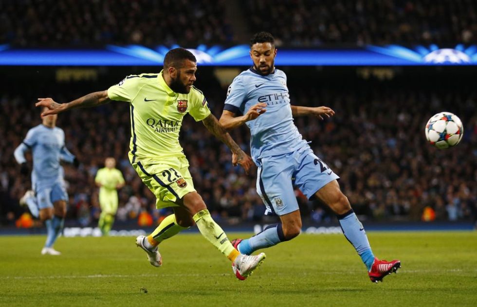 Feast your eyes on the best pictures from the high-octane match between Manchester City and Barcelona at the Etihad Stadium.