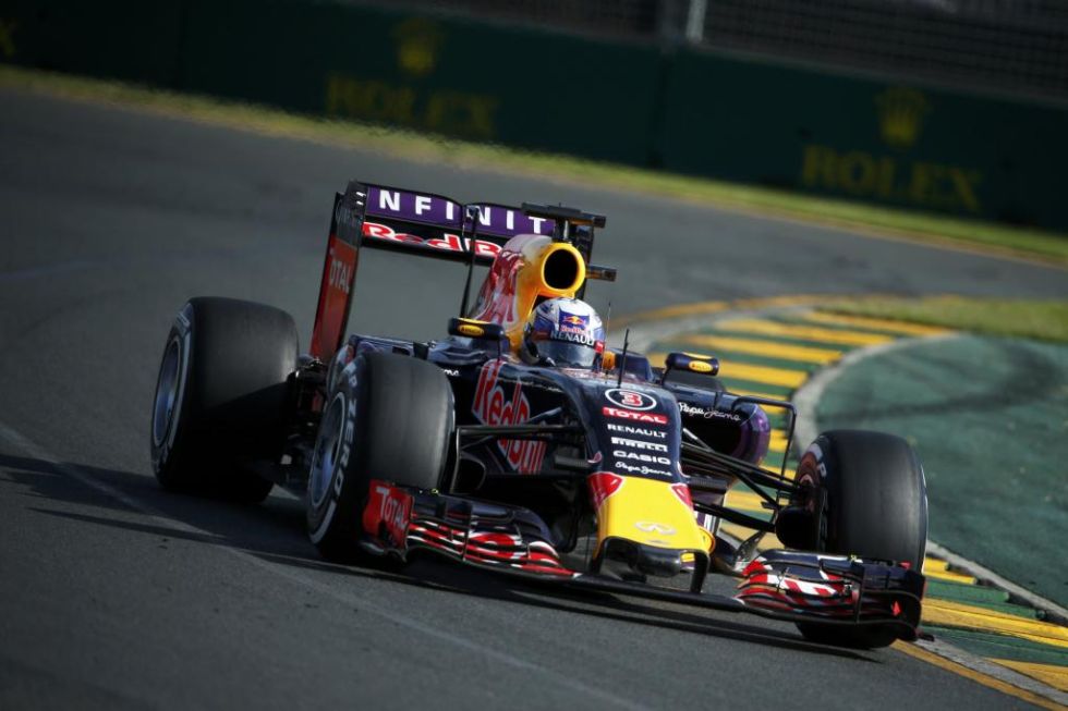 Daniel Ricciardo finaliz sexto con su Red Bull.